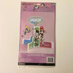 2001 Powerpuff Girls Stand Up Centerpiece Cartoon Network Characters Party Decor